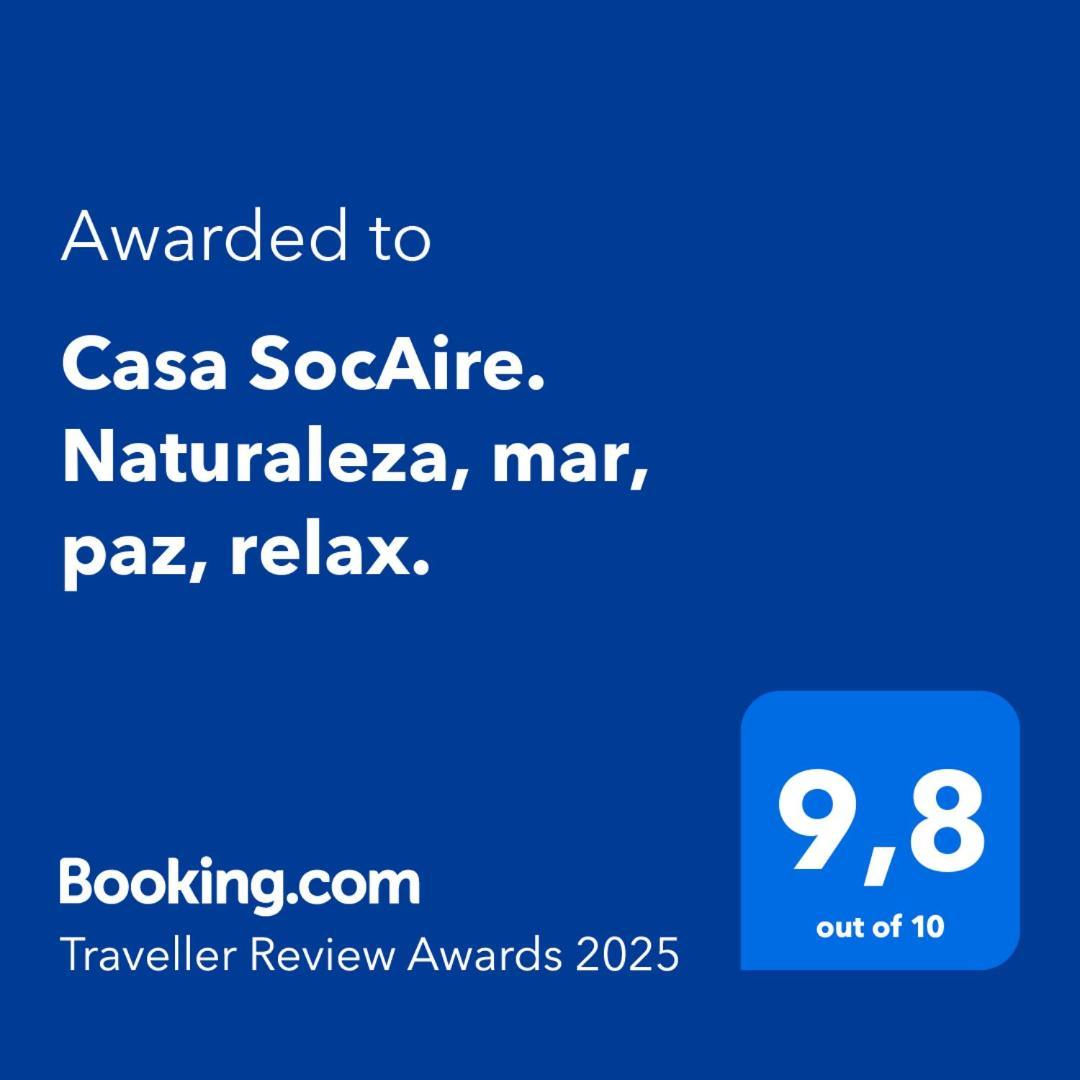 Casa Socaire. Naturaleza, Mar, Paz, Relax. Tabayesco Εξωτερικό φωτογραφία